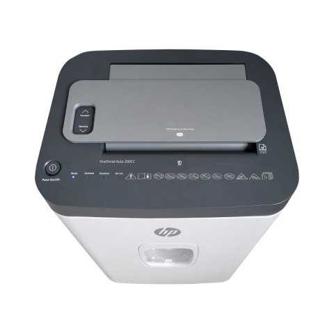 HP Niszczarka ONESHRED Auto 200CC, biało-szara Hewlett-Packard HP Niszczarka ONESHRED Auto 200CC, biało-szara Hewlett-Packard