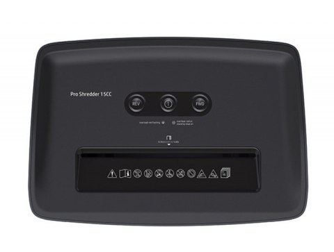 HP Niszczarka PRO SHREDDER 15CC, 20L ciemnoszara Hewlett-Packard HP Niszczarka PRO SHREDDER 15CC, 20L ciemnoszara Hewlett-Packard