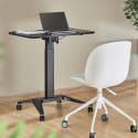 MACLEAN MOBILNE BIURKO STOLIK NA LAPTOP CZARNE MC-453B Maclean
