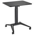 MACLEAN MOBILNE BIURKO STOLIK NA LAPTOP CZARNE MC-453B Maclean