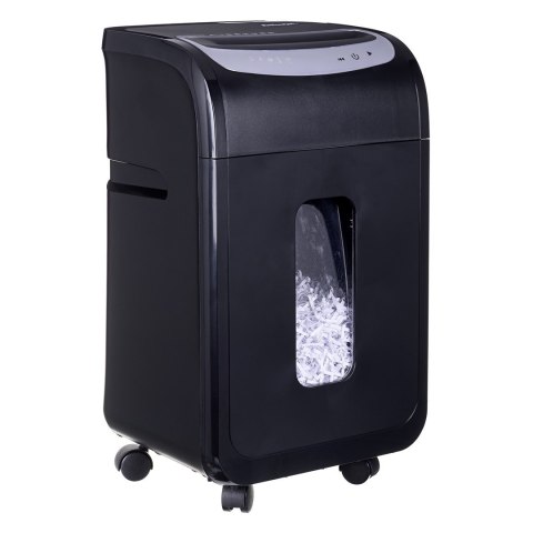 Niszczarka Activejet ASH-2502C, P-4, 28 l, ścinki 4x40 mm, czarna Activejet Niszczarka Activejet ASH-2502C, P-4, 28 l, ścinki 4x40 mm, czarna Activejet