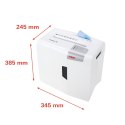 Niszczarka HSM shredstar X5, P-4 18L 4,5x30 mm HSM