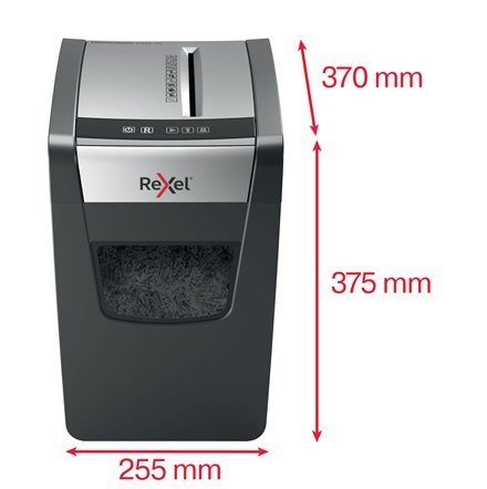 Rexel Niszczarka Momentum X312-SL Slimline, 12 kartek, 23 l kosz REXEL Rexel Niszczarka Momentum X312-SL Slimline, 12 kartek, 23 l kosz REXEL