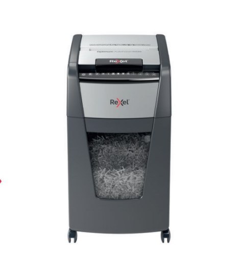 Rexel Niszczarka Optimum AutoFeed+ 300X, (P-4), 300 kartek, 60 l kosz REXEL Rexel Niszczarka Optimum AutoFeed+ 300X, (P-4), 300 kartek, 60 l kosz REXEL