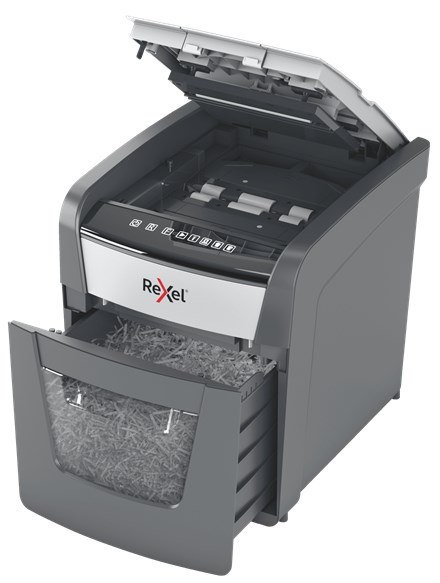 Rexel Niszczarka Optimum AutoFeed+ 50X, (P-4), 50 kartek, 20 l kosz REXEL Rexel Niszczarka Optimum AutoFeed+ 50X, (P-4), 50 kartek, 20 l kosz REXEL