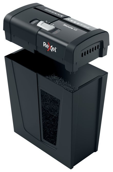 Rexel Niszczarka Secure X8 (P-4), 8 kartek, 14 l kosz REXEL Rexel Niszczarka Secure X8 (P-4), 8 kartek, 14 l kosz REXEL