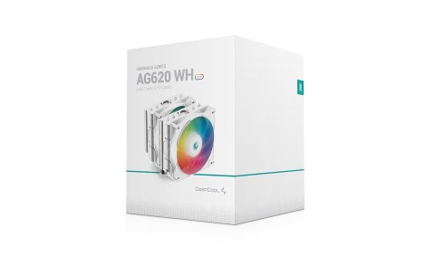 Chłodzenie DeepCool AG620 White ARGB DEEPCOOL Chłodzenie DeepCool AG620 White ARGB DEEPCOOL