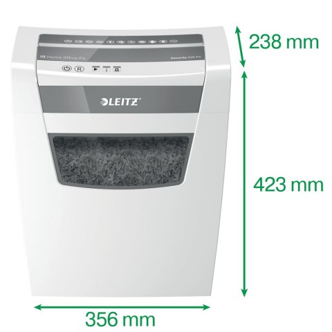 Leitz Niszczarka IQ Home Office P4, 10 kartek, 23 l kosz LEITZ Leitz Niszczarka IQ Home Office P4, 10 kartek, 23 l kosz LEITZ