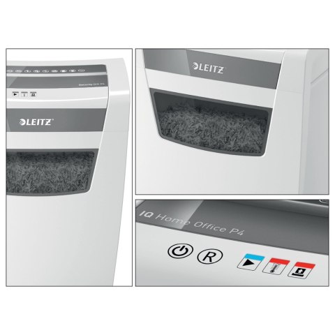 Leitz Niszczarka IQ Home Office P4, 10 kartek, 23 l kosz LEITZ Leitz Niszczarka IQ Home Office P4, 10 kartek, 23 l kosz LEITZ