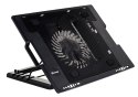 Podstawka chłodząca pod notebook VAKOSS LF-1860AL (17.x cala; 1 wentylator; HUB) VAKOSS