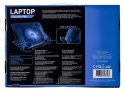 Podstawka chłodząca pod notebook VAKOSS LF-1860AL (17.x cala; 1 wentylator; HUB) VAKOSS