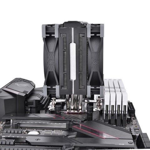 THERMALTAKE TOUGHAIR 510 180W 4X 6MM MIEDŹ 2X12 CM CL-P075-AL12BL-A Thermaltake THERMALTAKE TOUGHAIR 510 180W 4X 6MM MIEDŹ 2X12 CM CL-P075-AL12BL-A Thermaltake