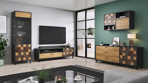 Witryna 1D SOUL 192/60/45 Cama MEBLE Witryna 1D SOUL 192/60/45 Cama MEBLE
