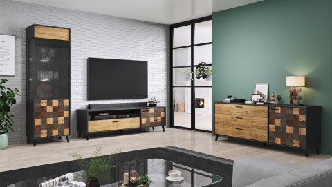 Witryna 1D SOUL 192/60/45 Cama MEBLE Witryna 1D SOUL 192/60/45 Cama MEBLE