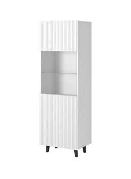 Witryna PAFOS 60x40x182 biały mat Cama MEBLE