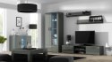 Witryna SOHO S6 2D2S szary/ szary połysk Cama MEBLE