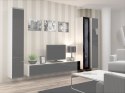 Witryna VIGO szkło'180' 180/40/30 biały/czarny poł Cama MEBLE