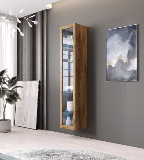 Witryna VIGO szkło'180' 180/40/30 dąb wotan Cama MEBLE Witryna VIGO szkło'180' 180/40/30 dąb wotan Cama MEBLE