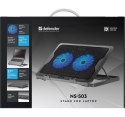 DEFENDER PODSTAWKA CHŁODZĄCA POD LAPTOPA NS-503 15.6"-17" 2W 2XUSB 29503 Defender