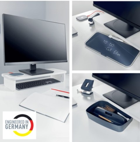 LEITZ Podstawka pod monitor Leitz Ergo, biała LEITZ LEITZ Podstawka pod monitor Leitz Ergo, biała LEITZ