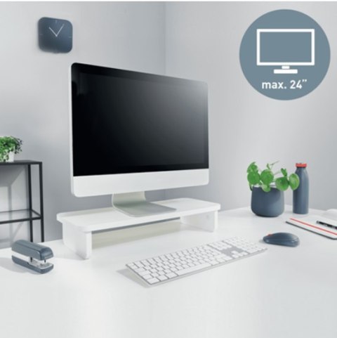 LEITZ Podstawka pod monitor Leitz Ergo, biała LEITZ LEITZ Podstawka pod monitor Leitz Ergo, biała LEITZ