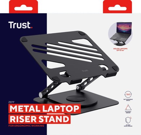 Podstawka pod laptopa Trust ZEFF METAL Black Trust Podstawka pod laptopa Trust ZEFF METAL Black Trust