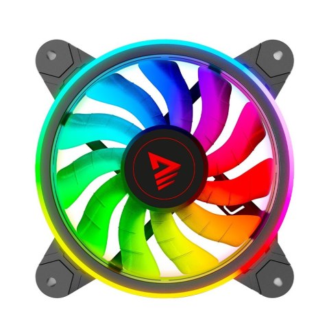 SAVIO ZESTAW 4 WENTYLATORÓW ARGB 120 MM WRAZ Z KONTROLEREM ORAZ PILOTEM FAN-01 SAVIO SAVIO ZESTAW 4 WENTYLATORÓW ARGB 120 MM WRAZ Z KONTROLEREM ORAZ PILOTEM FAN-01 SAVIO
