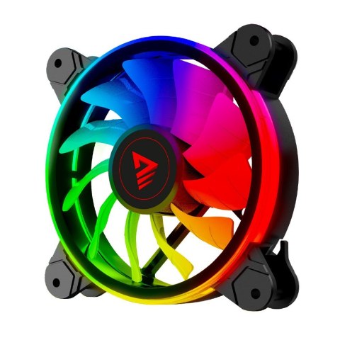 SAVIO ZESTAW 4 WENTYLATORÓW ARGB 120 MM WRAZ Z KONTROLEREM ORAZ PILOTEM FAN-01 SAVIO SAVIO ZESTAW 4 WENTYLATORÓW ARGB 120 MM WRAZ Z KONTROLEREM ORAZ PILOTEM FAN-01 SAVIO