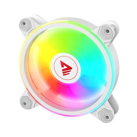 SAVIO ZESTAW 4 WENTYLATORÓW ARGB 120 MM WRAZ Z KONTROLEREM ORAZ PILOTEM FAN-01 WHITE SAVIO SAVIO ZESTAW 4 WENTYLATORÓW ARGB 120 MM WRAZ Z KONTROLEREM ORAZ PILOTEM FAN-01 WHITE SAVIO