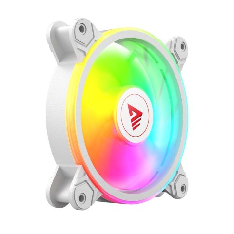 SAVIO ZESTAW 4 WENTYLATORÓW ARGB 120 MM WRAZ Z KONTROLEREM ORAZ PILOTEM FAN-01 WHITE SAVIO SAVIO ZESTAW 4 WENTYLATORÓW ARGB 120 MM WRAZ Z KONTROLEREM ORAZ PILOTEM FAN-01 WHITE SAVIO