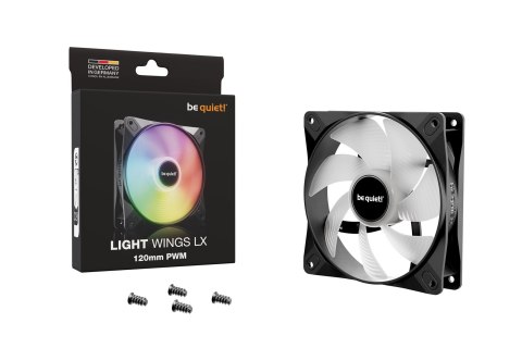 WENTYLATOR BE QUIET! Light Wings LX 120mm PWM BE QUIET! WENTYLATOR BE QUIET! Light Wings LX 120mm PWM BE QUIET!
