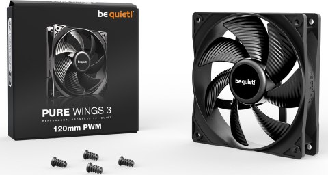 Wentylator BE QUIET! PURE WINGS 3 120mm PWM BE QUIET! Wentylator BE QUIET! PURE WINGS 3 120mm PWM BE QUIET!