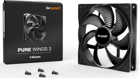 Wentylator BE QUIET! PURE WINGS 3 140mm BE QUIET! Wentylator BE QUIET! PURE WINGS 3 140mm BE QUIET!