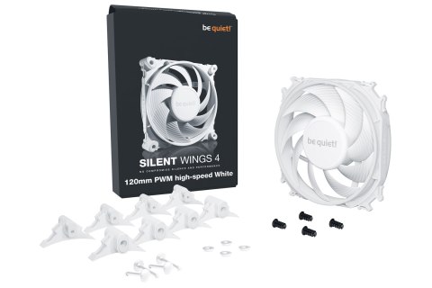 Wentylator BE QUIET! SILENT WINGS 4 120mm PWM high-speed White BE QUIET! Wentylator BE QUIET! SILENT WINGS 4 120mm PWM high-speed White BE QUIET!