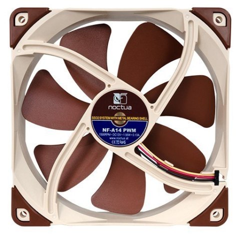 Wentylator NOCTUA 140mm NF-A14 PWM SSO2, AAO Frame Noctua Wentylator NOCTUA 140mm NF-A14 PWM SSO2, AAO Frame Noctua