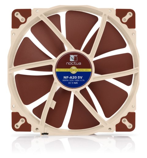 Wentylator NOCTUA 200x200x30 mm NF-A20 5V 3-pin Noctua Wentylator NOCTUA 200x200x30 mm NF-A20 5V 3-pin Noctua