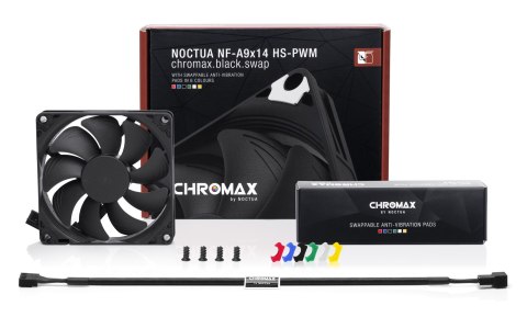 Wentylator NOCTUA 92mm 300-2200 RPM Low Profile CHROMAX Noctua Wentylator NOCTUA 92mm 300-2200 RPM Low Profile CHROMAX Noctua