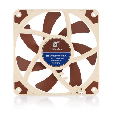 Wentylator NOCTUA NF-A12x15 FLX 120x120x15 mm Noctua Wentylator NOCTUA NF-A12x15 FLX 120x120x15 mm Noctua