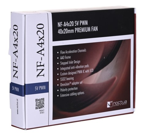 Wentylator NOCTUA NF-A4X20 40x20 mm PWM 5V Noctua Wentylator NOCTUA NF-A4X20 40x20 mm PWM 5V Noctua