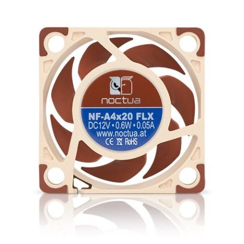 Wentylator NOCTUA NF-A4X20 FLX 40x20 mm 3-Pin Noctua Wentylator NOCTUA NF-A4X20 FLX 40x20 mm 3-Pin Noctua