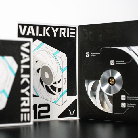 Wentylator Valkyrie X12 ARGB White VALKYRIE Wentylator Valkyrie X12 ARGB White VALKYRIE