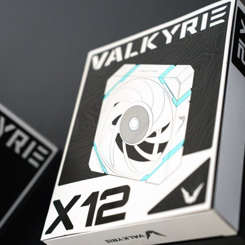 Wentylator Valkyrie X12 ARGB White VALKYRIE Wentylator Valkyrie X12 ARGB White VALKYRIE