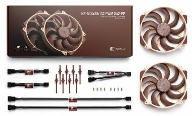 Wentylatory NOCTUA 140mm NF-A14x25r G2 PWM Sx2-PP Noctua Wentylatory NOCTUA 140mm NF-A14x25r G2 PWM Sx2-PP Noctua