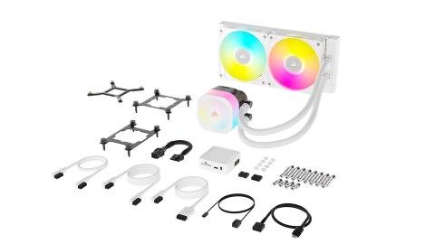CORSAIR iCUE LINK TITAN 240 RX RGB White AIO, 240mm Radiator, Liquid CPU Cooler Corsair CORSAIR iCUE LINK TITAN 240 RX RGB White AIO, 240mm Radiator, Liquid CPU Cooler Corsair