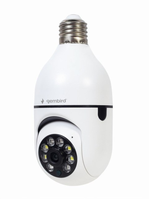 GEMBIRD INTELIGENTNA OBROTOWA KAMERA WI-FI E27, 3.6MM, 1920X1080 GEMBIRD GEMBIRD INTELIGENTNA OBROTOWA KAMERA WI-FI E27, 3.6MM, 1920X1080 GEMBIRD