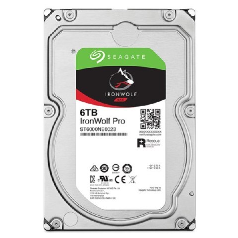 Dysk HDD Seagate IronWolf Pro (6 TB; 256MB; 3.5"; SATA) Seagate Dysk HDD Seagate IronWolf Pro (6 TB; 256MB; 3.5"; SATA) Seagate