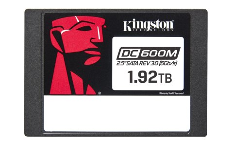Dysk SSD Kingston DC600M 1.92TB SATA 2.5" SEDC600M/1920G (DWPD 1) Kingston Dysk SSD Kingston DC600M 1.92TB SATA 2.5" SEDC600M/1920G (DWPD 1) Kingston