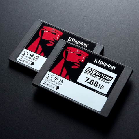 Dysk SSD Kingston DC600M 7.68TB SATA 2.5" SEDC600M/7680G (DWPD 1) Kingston Dysk SSD Kingston DC600M 7.68TB SATA 2.5" SEDC600M/7680G (DWPD 1) Kingston