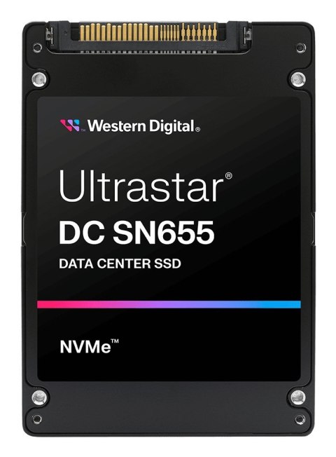 Dysk SSD Western Digital Ultrastar SN655 WUS5EA1A1ESP7E1 15.36TB U.3 PCI SE 0TS2460 (DWPD 1) Western Digital Dysk SSD Western Digital Ultrastar SN655 WUS5EA1A1ESP7E1 15.36TB U.3 PCI SE 0TS2460 (DWPD 1) Western Digital