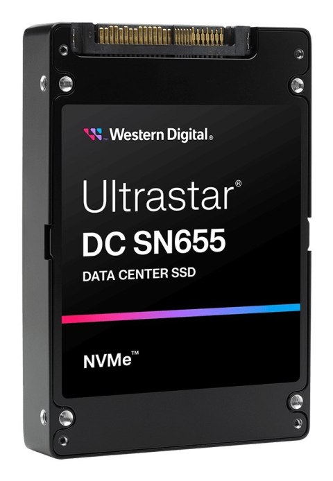 Dysk SSD Western Digital Ultrastar SN655 WUS5EA1A1ESP7E1 15.36TB U.3 PCI SE 0TS2460 (DWPD 1) Western Digital Dysk SSD Western Digital Ultrastar SN655 WUS5EA1A1ESP7E1 15.36TB U.3 PCI SE 0TS2460 (DWPD 1) Western Digital